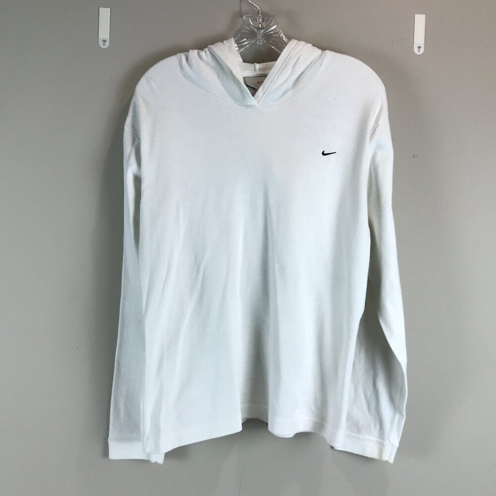 Women's White XL Lightweight Nike Pullover Hoodie
